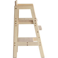 ICHIBA キッズハイチェア ステア ナチュラル ILC-3340NA 1脚（直送品）