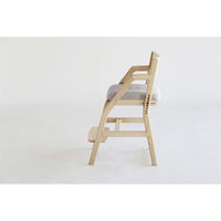 ICHIBA E-Toko キッズチェア ナチュラルホワイト JUC-3507NAWH 1脚（直送品）