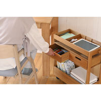 ICHIBA E-Toko ダイニングワゴン 幅555×奥行240×高さ585ｍｍ ナチュラル JUW-2952NA 1台（直送品）