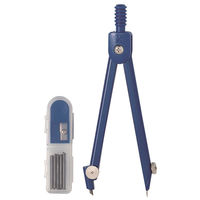 クツワ コンパス 芯用 ブルー CP223BL 1セット(5個)（直送品）