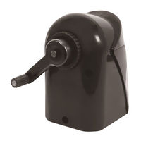 クツワ 安全えんぴつけずり ブラック RS039BK 1個