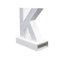 アクリサンデー ａｂｃＭＩＸ　マグネット連結文字　ＨＡ７５シリーズ　アルファベット大文字　【Ｋ】 111951 1個（直送品）