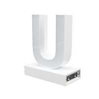 アクリサンデー ａｂｃＭＩＸ　マグネット連結文字　ＨＡ７５シリーズ　アルファベット大文字　【Ｕ】 111961 1個（直送品）