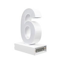 アクリサンデー ａｂｃＭＩＸ　マグネット連結文字　ＨＡ７５シリーズ　数字　【６】 111973 1個（直送品）