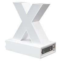 アクリサンデー ａｂｃＭＩＸ　マグネット連結文字　ＨＡ７５シリーズ　アルファベット小文字　【ｘ】 111996 1個（直送品）