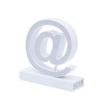 アクリサンデー ａｂｃＭＩＸ　マグネット連結文字　ＨＡ７５シリーズ　記号　【＠】 112002 1個（直送品）