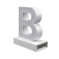 アクリサンデー ａｂｃＭＩＸ　マグネット連結文字　ＨＡ１００シリーズ　アルファベット大文字　【Ｂ】 112006 1個（直送品）