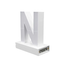 アクリサンデー ａｂｃＭＩＸ　マグネット連結文字　ＨＡ１００シリーズ　アルファベット大文字　【Ｎ】 112018 1個（直送品）