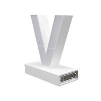 アクリサンデー ａｂｃＭＩＸ　マグネット連結文字　ＨＡ１００シリーズ　アルファベット大文字　【Ｖ】 112026 1個（直送品）