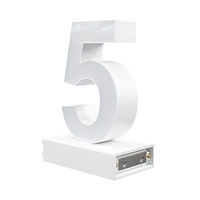 アクリサンデー ａｂｃＭＩＸ　マグネット連結文字　ＨＡ１００シリーズ　数字　【５】 112036 1個（直送品）