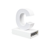 アクリサンデー ａｂｃＭＩＸ　マグネット連結文字　ＨＡ１００シリーズ　アルファベット小文字　【ｃ】 112043 1個（直送品）