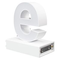 アクリサンデー ａｂｃＭＩＸ　マグネット連結文字　ＨＡ１００シリーズ　アルファベット小文字　【ｅ】 112045 1個（直送品）