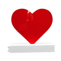 アクリサンデー ａｂｃＭＩＸ　マグネット連結文字　ＨＡ１００シリーズ　記号【ハートマーク】 112068 1個（直送品）