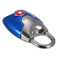 マスターロック 4689JADBLU TSAシリンダー式南京錠 ブルー 1個（直送品）