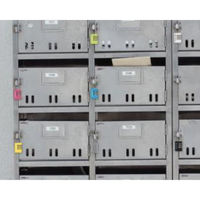 マスターロック 620JADBLK 可変式南京錠 23mm ブラック 1個