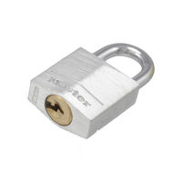 マスターロック アルミ南京錠 20mm 鍵4本付 9120JAD 1個