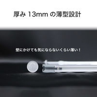 アスカ アルミ枠ホワイトボード AWB055 1枚（直送品）