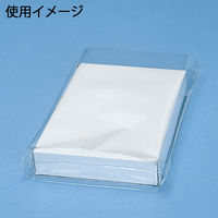【OPP袋シールなし】シモジマ クリスタルパック G15-25+7（ガゼットタイプ） 1箱（100枚入×10袋）（直送品）