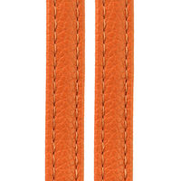 PGA ストラップホルダー付 ショルダーストラップ PUレザータイプ オレンジ PG-SDSTP03OR 1個（直送品）