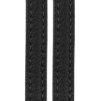 PGA ストラップホルダー付 ショルダーストラップ PUレザータイプ ブラック PG-SDSTP06BK 1個