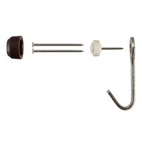 ベルク M-071 ニコピンフック セピア シングル 1パック(2個入)（直送品）