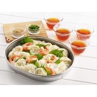 ヨシカワ 小判型ザル&トレーセット 1686178 1セット（直送品）