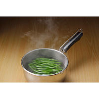 ヨシカワ ステンレス雪平鍋用片手ざる18cm 2004456 1個（直送品）