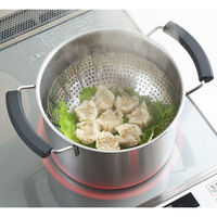 ヨシカワ フリーサイズ蒸し器 2609369 1個（直送品）