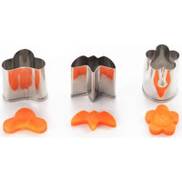 ヨシカワ 野菜抜き型小6PCS 2634113 1セット（直送品）