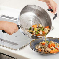 ヨシカワ ステンレス雪平鍋24cm IH対応 3808988 1個