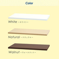 ネットフォース イーセンブリー 専用 木製天板 幅800×奥行400mm ホワイト NF-EA-M8040-AW-WH 1枚（直送品）
