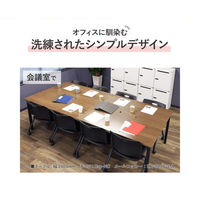 ネットフォース GOOLOO フリーアドレスデスク 幅2400×奥行1200mm NF-GFA-2412-AW-SVWH 1台（直送品）