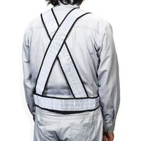 高儀 TAKAGI 反射安全ベスト タスキ型 シルバー 4907052315457 1セット(4個)（直送品）