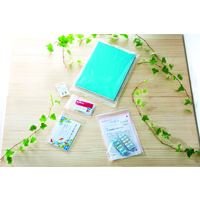 【チャック付き袋】生産日本社ユニパック エコバイオECOF-4 厚み0.04mm縦170×横120mm 1セット（100枚入×10袋）