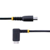 Startech.com USBケーブル C-C 15cm USB2.0 L型 高耐久 R2CCR-15C-USB-CABLE 1本