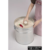 三和金属 トタン丸型米びつ30kg TMK-30 1台（直送品）