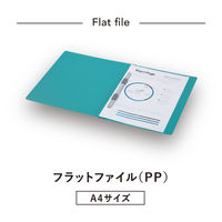 コクヨ PPフラットファイルグラッセルA4・LG フ-GLBP10-5LG 1セット(5冊×4パック)