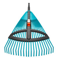 GARDENA コンビシステム 熊手 プラスチック製 35~52cm幅 03099-20 1台（直送品）