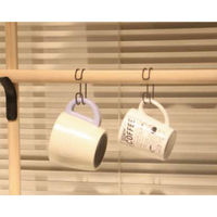 アイワ金属 AP-3018W KINOBO Cフック ホワイト 1パック(2個入)（直送品）