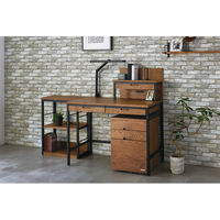 【軒先渡し】コイズミファニテック Brost デスクシェルフ 幅1000×奥行233×高さ370mm Vブラック BRA-703VB 1台（直送品）