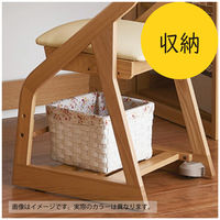 【軒先渡し】コイズミファニテック コーディネートチェア WOIV（ウォルナットオーク アイボリー） FLC-849WOIV 1脚（直送品）