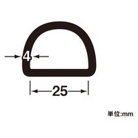 ハイロジック 11111 ステンレス Dリング 4x25mm 1個（直送品）