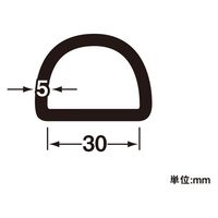 ハイロジック 11112 ステンレス Dリング 5x30mm 1個（直送品）