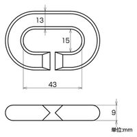 ハイロジック 11264 ステンレス Cリング 11mm 1個（直送品）