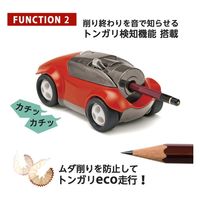 プラス ハシレ!エンピツケズリ! FS-660 RD 1個（直送品）