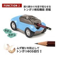 プラス ハシレ！エンピツケズリ！ FS-660 BL　1個（直送品）