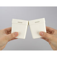 イノマタ化学 イノマタ #2965 連結ポケット7×7 5P アイボリー 1セット(5個入)（直送品）