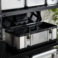 JEJアステージSUSツールボックス STB-580 シルバー1個