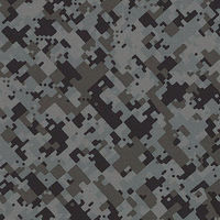 おたふく手袋 オタフク JW-623 黒迷彩S ストレッチ 長袖クルーネック 1枚（直送品）