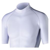 おたふく手袋 オタフク JW-624 白 3L ストレッチ 半袖ハイネック 1枚（直送品）